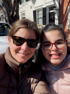 Sofi and mom spring break 2021